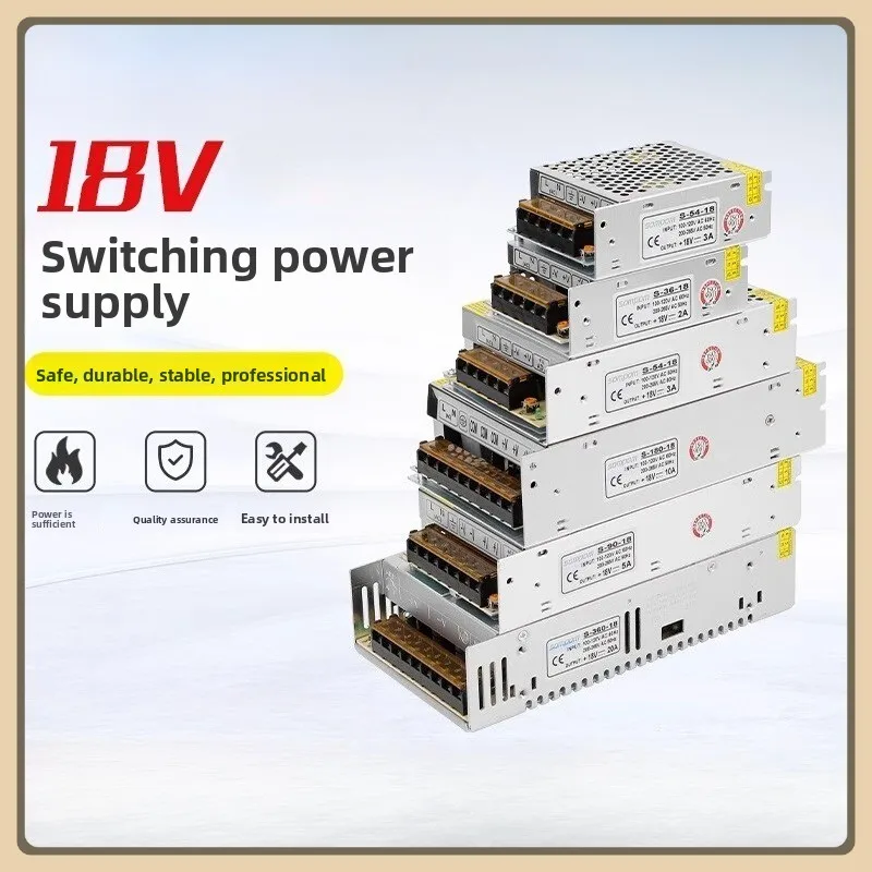 

220V to 18V DC switching power supply 5/15/20 a light box led strip light strip decorative lighting transformer