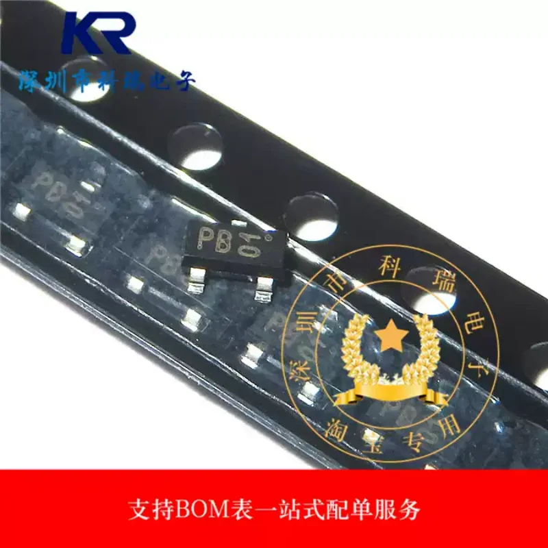 10-100PCS brand new original KRA102S silk screen PB SOT23-3 surface mount transistor quality assurance can be directly photograp
