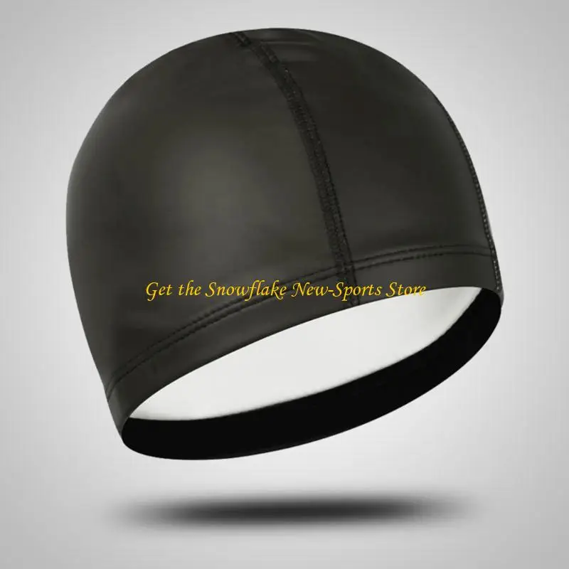 قبعات السباحة المغلفة بالبولي يوريثان E56D، قبعات السباحة الكبيرة، قبعات السباحة الكبيرة للشعر الطويل والقصير