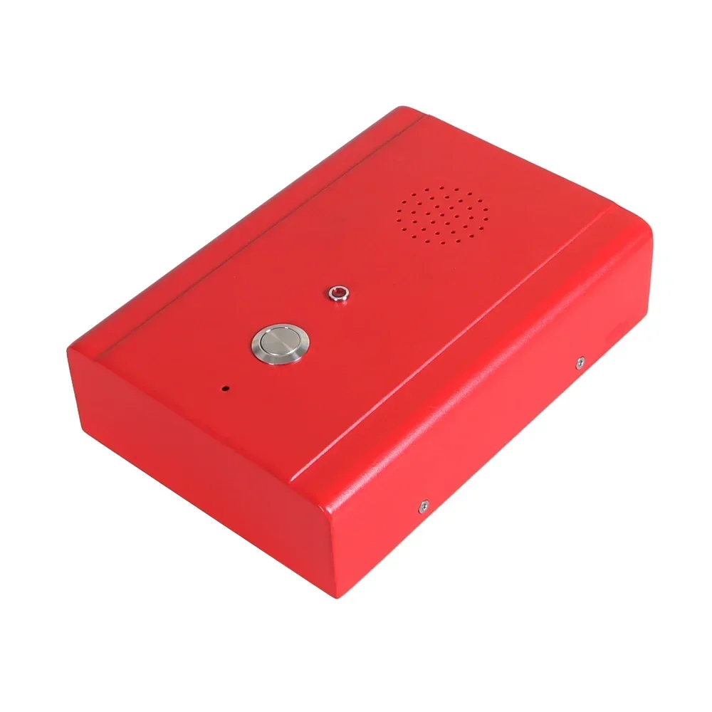 J&R Red Wall mounting sip speed dial handsfree telephone sos outdoor telephone ip65 emergency phones