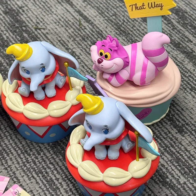 

Miniso Disney Characters Cupcake Series Model Lucifer Decoration Girl Animation Figure Peripheral Pvc Desktop Ornaments Gift