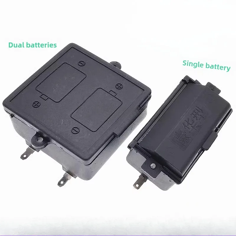 Built-in single and double section 1 battery box gas oven stove black power box universal accessory