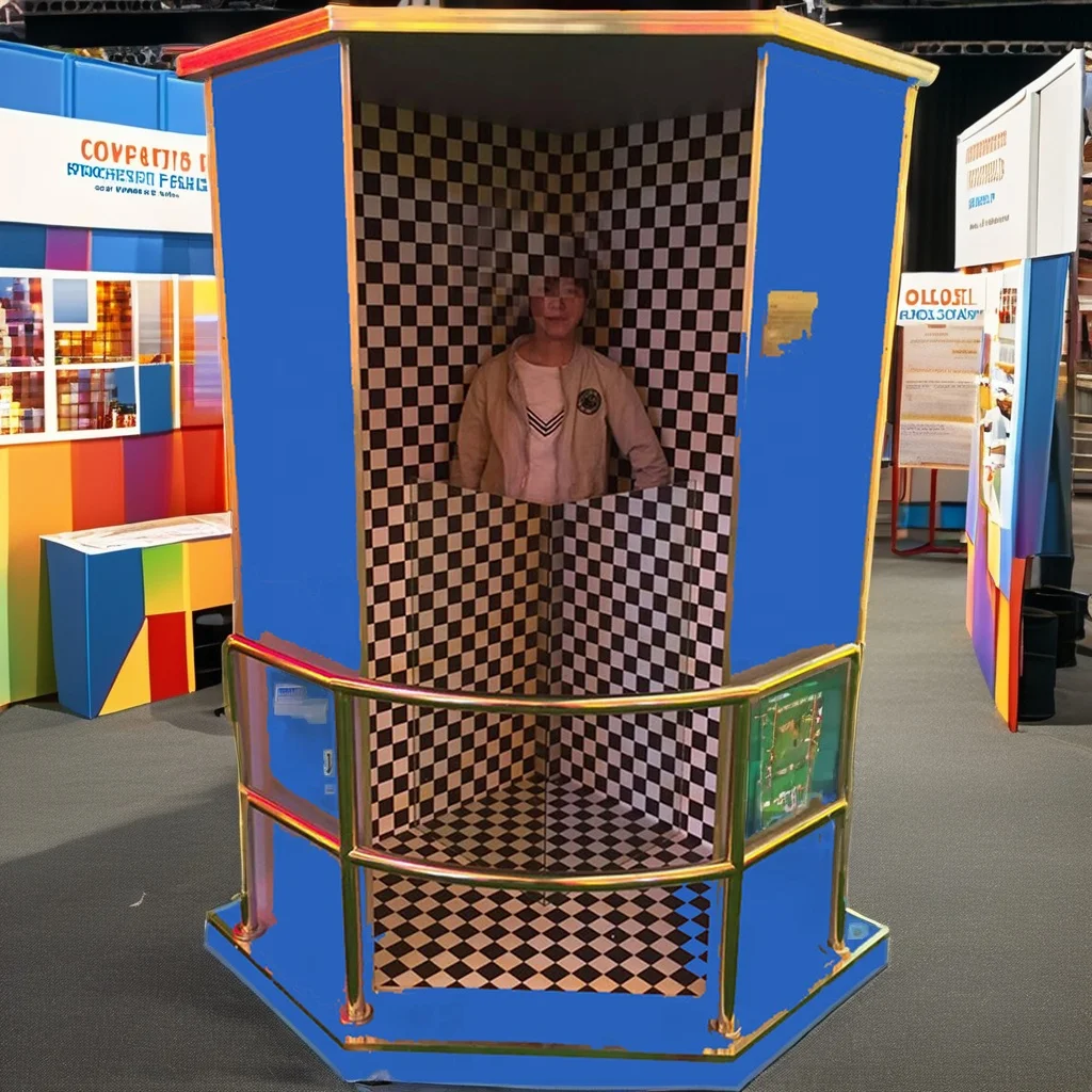Scientific Experiment: Invisible House,Invisible Man Science Popularization Exhibition Science Exhibit Science Games