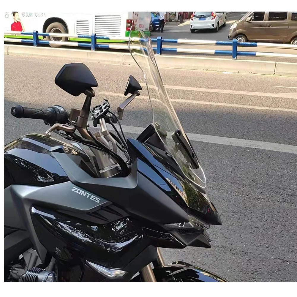 

Motorcycle Windscreen Windshield Deflector Protector Wind Screen FOR ZONTES 310X ZT310X