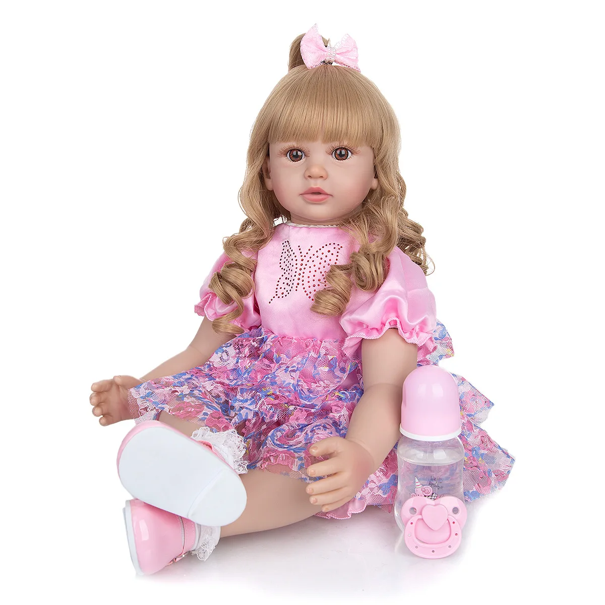 

Silicone Baby Dolls Reborn Cloth Doll Finished Painted Art Collection Toy Gift For Girls Christmas Gift Muñecas Reborn Newborn