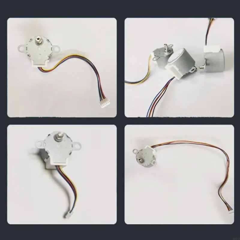 موتور 24BYJ48 5 فولت تباطؤ محرك متدرج 4-phase 5-wire كاميرا لا سلكية شاشات محرك متدرج 4 المرحلة 5 سلك