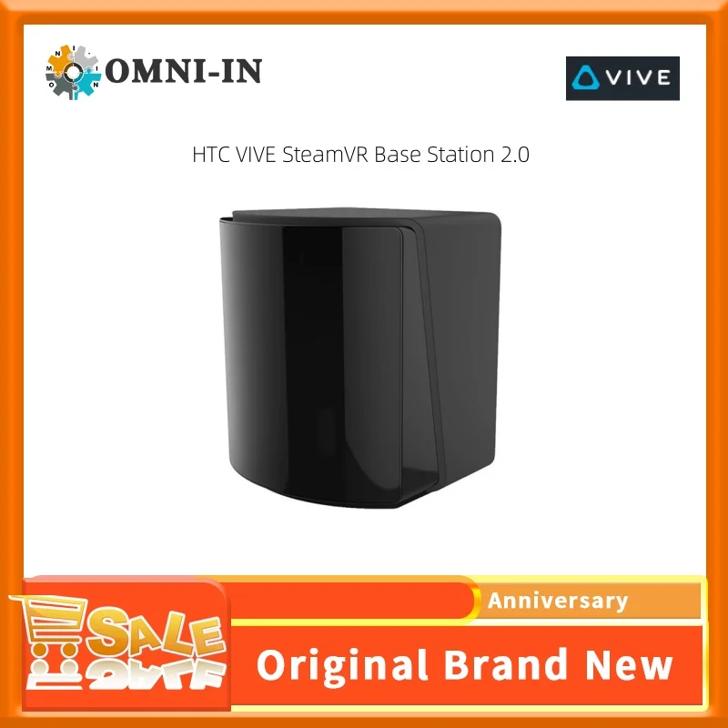 Die HTC VIVE SteamVR Base Station 2.0 und Valve Index Base Station 2.0 VR-Positionierungssensoren werden für die VR-Brillenverfolgung verwendet