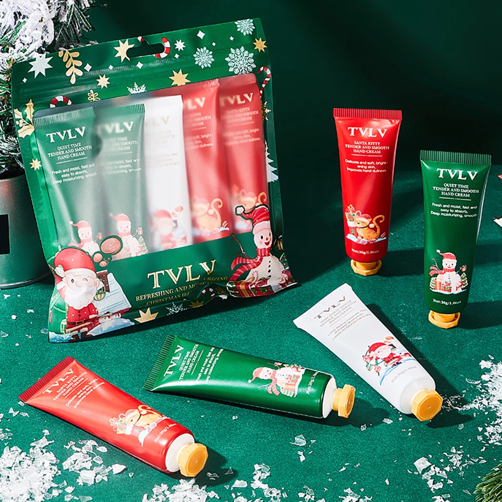 

Christmas Gift New Year Hand Cream Cream Texture Fragrance Hand Cream Travel Pack Durable Moisturizing Nourishing gift for women