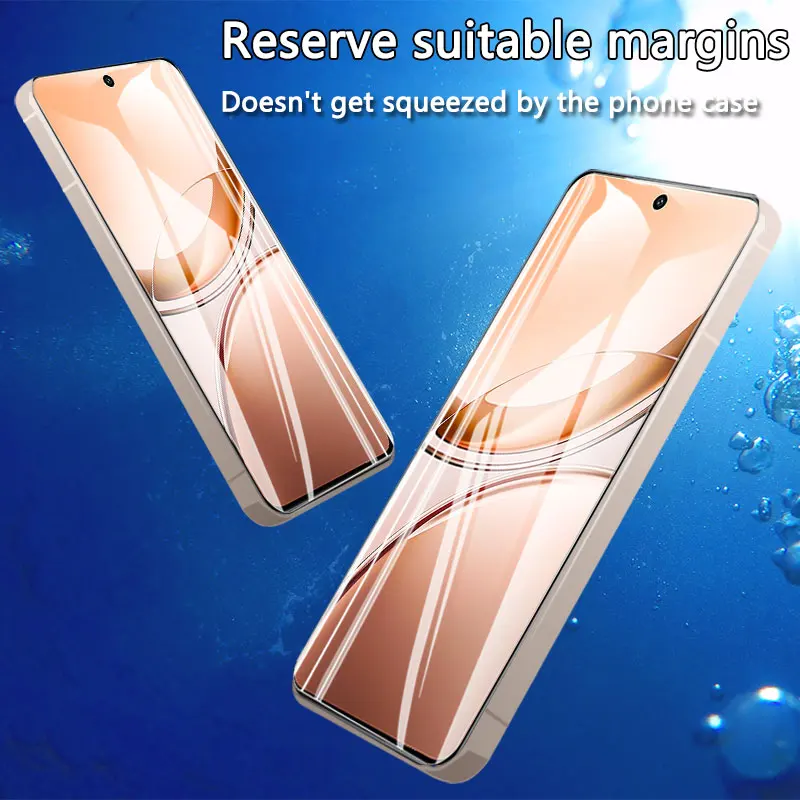 1-4 قطعة واقيات الشاشة لـ Vivo V50 Lite 4G 6.77 "الزجاج المقسى والكريستال عالي الألومنيوم المضادة للخدش حافظة بصمة صديقة