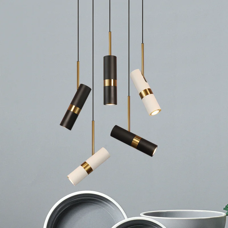 

Nordic Modern LED Hanging Lamp Bedroom Bedside Chandelier Restaurant Bar Coffee Living Room Creative Adjustable Pendant Lights