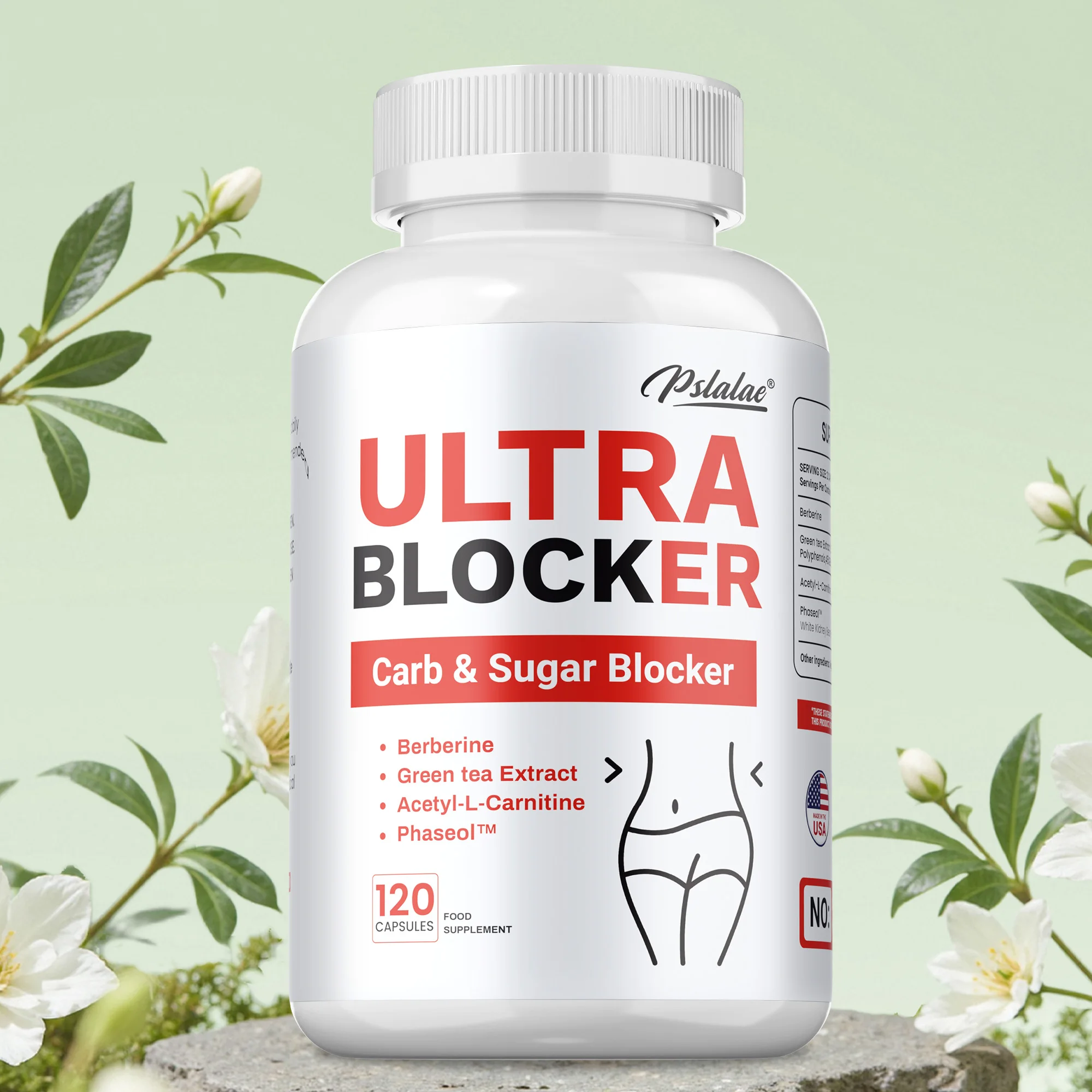 

Ultra Blocker - Reduces Gas and Bloating, Weight Management, Healthy Body Shaping, Helps Digestion, For Gut and Immune Health
