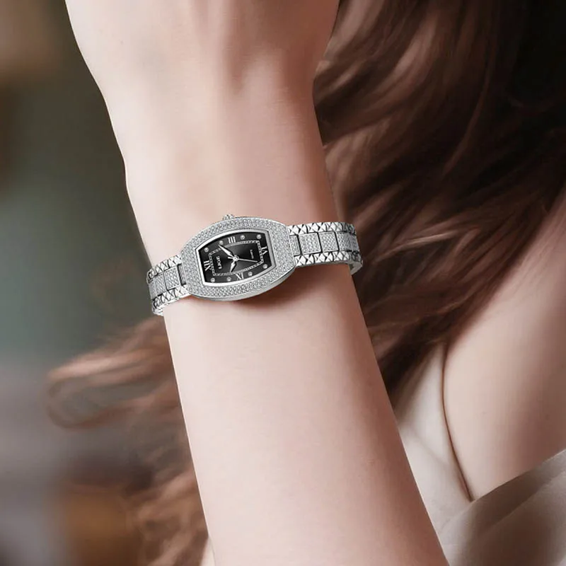 LIGE Sports Watch for Women Simple Square Fashion Waterproof Bracelet Quartz Wristwatch Students Ladies Watches Reloj Mujer+BOX