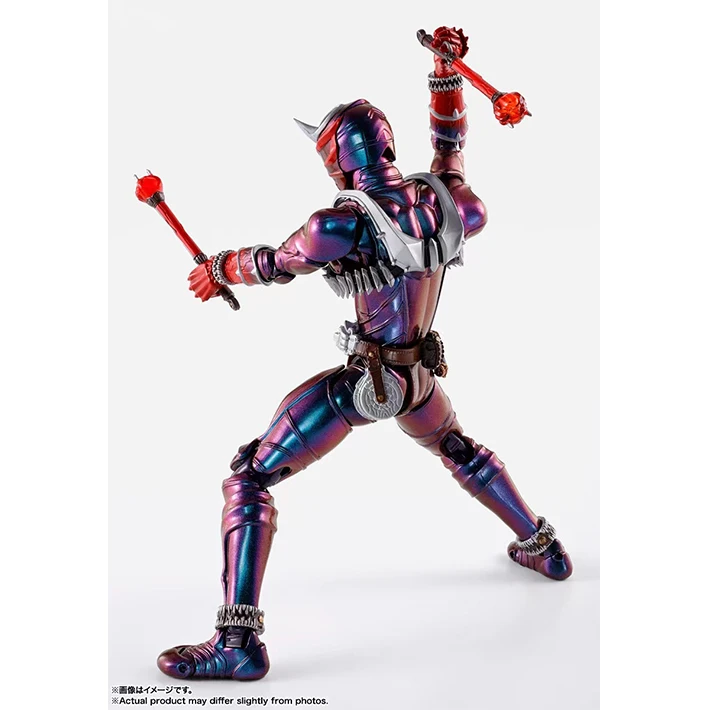 Bandai SHF True Bone Carving Kamen Rider Hibiki Base Form 10th Anniversary Edition Action Figure