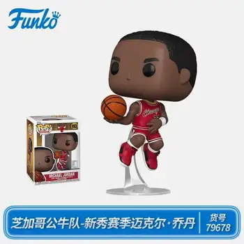 正版 Funko Pop! NBA 籃球聯名人偶 - 麥可喬丹、詹姆斯詹姆斯、史蒂芬庫裡 收藏玩具 時尚裝飾品 10 最佳銷售 NBA人物 - №4