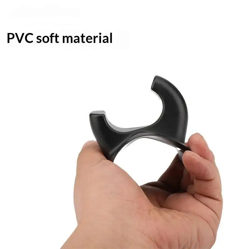 Inflatable Boat Rowing Pole Paddle Clips Holder PVC Mount Patch Dinghy Kayak Canoeing Rafting Round Single Hole Rope Buckle