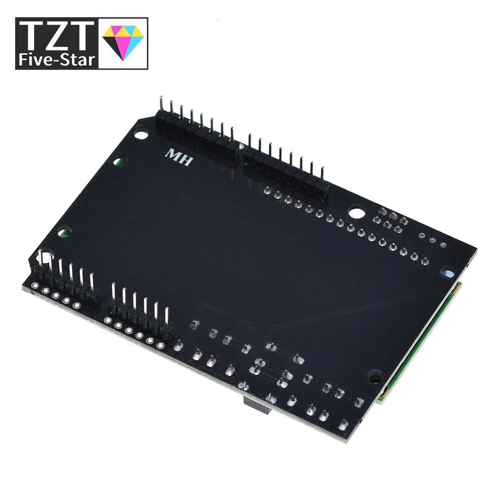 Imagem -06 - Tzt Lcd Teclado Escudo Lcd1602 Lcd 1602 Módulo de Exibição para Arduino Atmega328 Atmega2560 Raspberry pi Uno Tela Azul