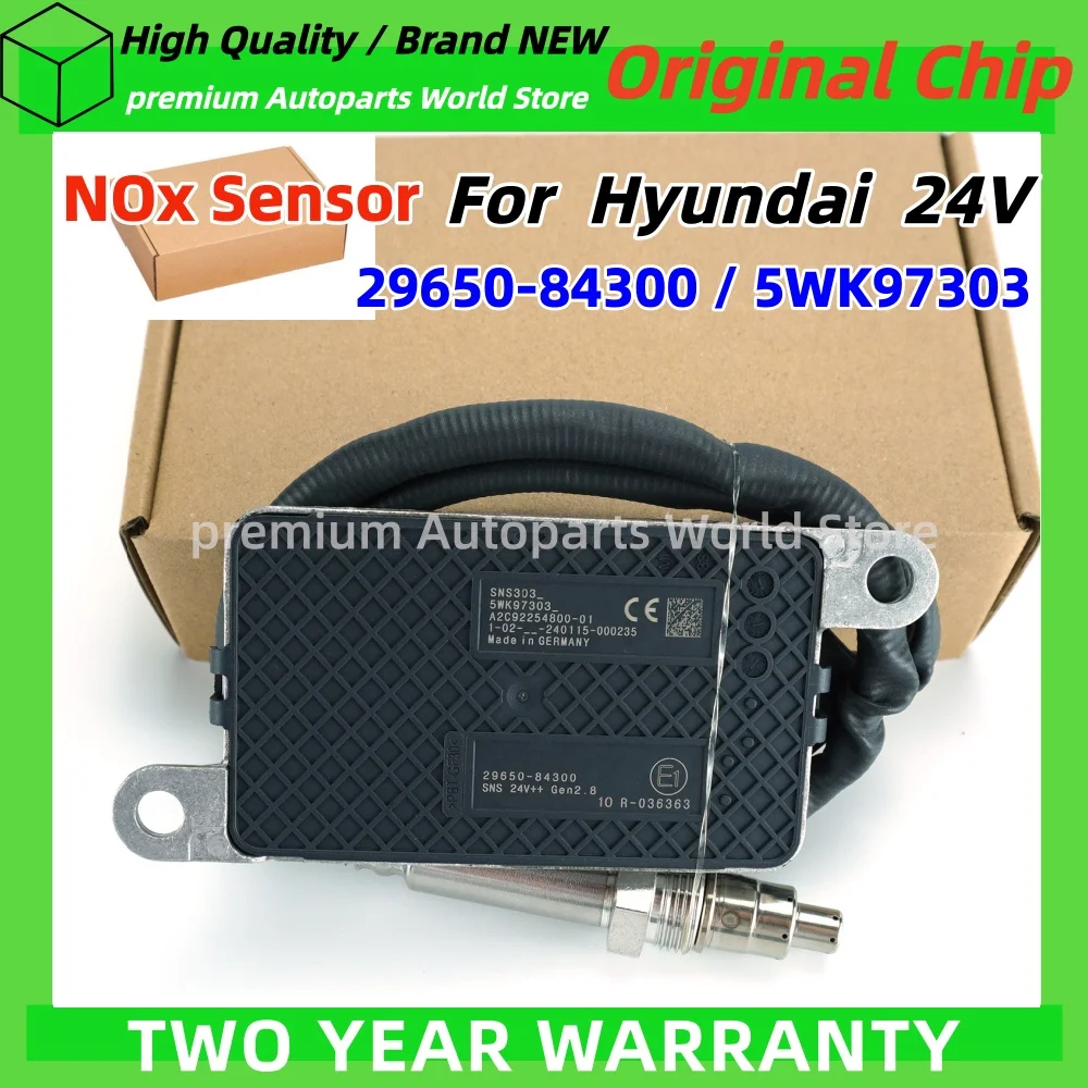 

2965084300 5WK97303 29650-84300 5WK9 7303 Original NEW Nitrogen Oxygen Sensor NOx Sensor for Hyundai Truck 24V