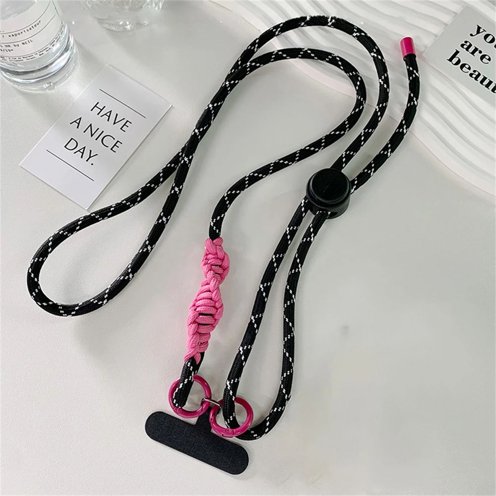 Adjustable Diameter Phone Lanyard Neck Clip