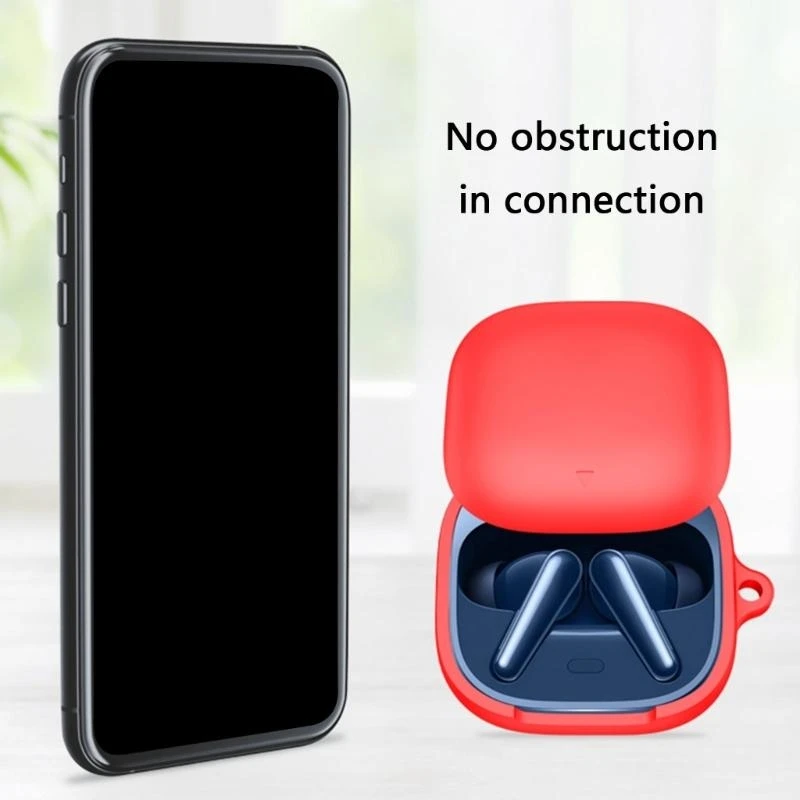 B2EF Silicone Wrap Lengan Shell Headphone Housing Housing Case dari Daily Wear for Liberty 5