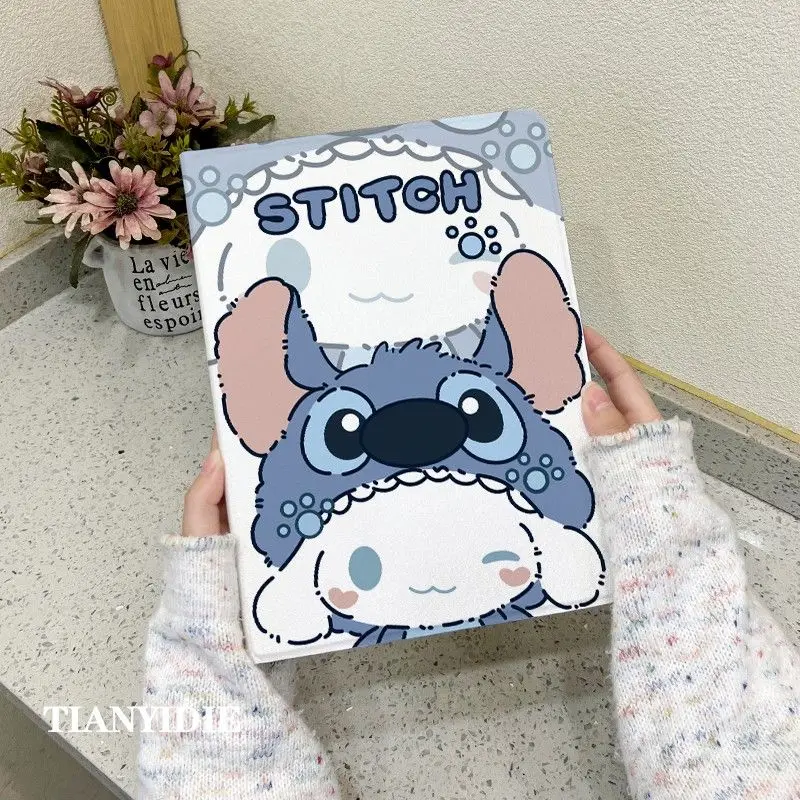 

Cute Cinnamoroll Stitch Tablet Case For Xiaomi 7 Ultra 14 Inch 7Pro 6Pro 6SPro 5 5Pro Redmi Pad SE Pad Pro 12.1 Funda Cover