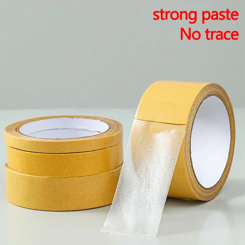 Xiaomi 10M/20M Mesh High Viscosity Transparent Double-sided Grid Tape Glass Grid Fiber Non-marking strong Adhesive Tape