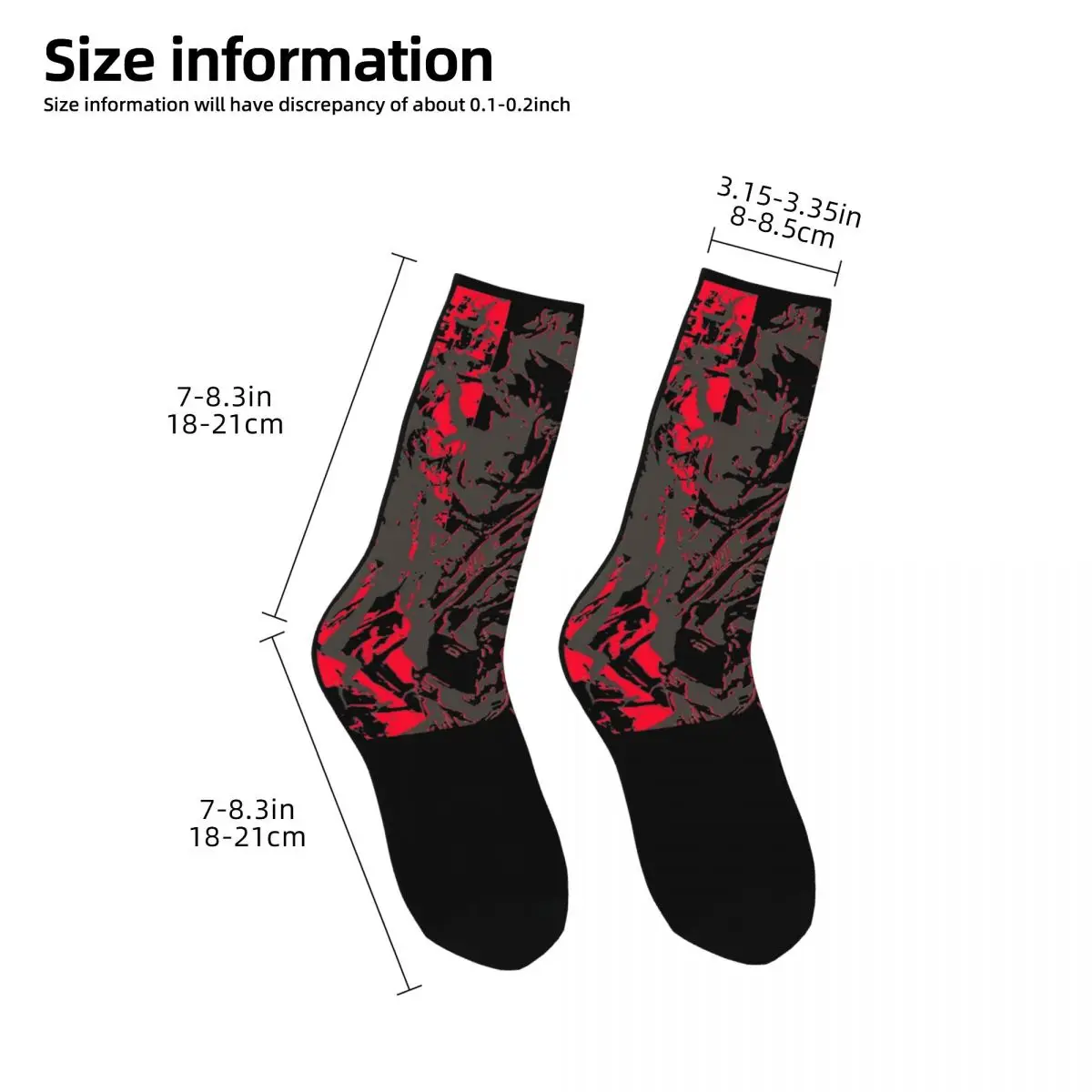 Metal Gear Solid Socks Men Women Fashion Socks Harajuku Spring Summer Autumn Winter Socks Gift