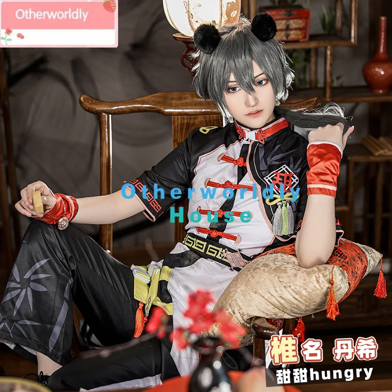 Game Ensemble Stars Sweet Hungry Shiina Niki Cosplay Costume Party Clothing Panda Suit Halloween Carnival Uniform Custom Made