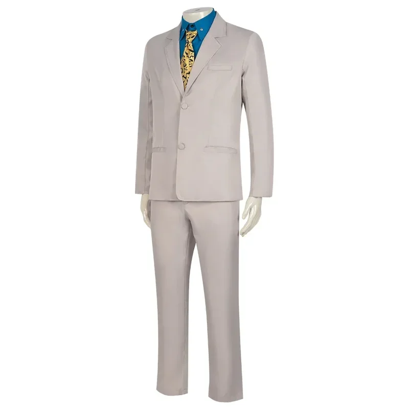 Jujutsu Kaisen Anime Cosplay Traje Masculino, Nanami Kento, Camisa, Calças, Bola de Maquiagem, Performance de Carnaval, Conjunto de Festa