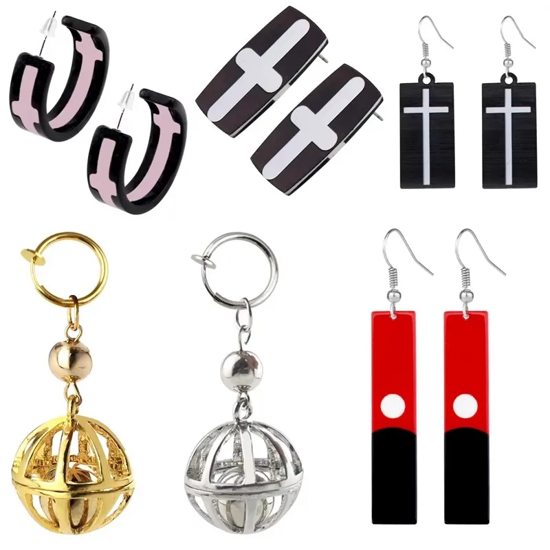 Anime Tokyo Revengers Cosplay Earrings Izana Kurokawa Drop Earrings for Women Men Jewelry Gift