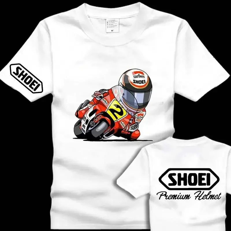 Hot Selling Fashion Motorcycle 3D Printed T-shirt Summer Men Cool Motorcycle Clothing Casual Round Neck T-shirt Polyester Fiber image 2