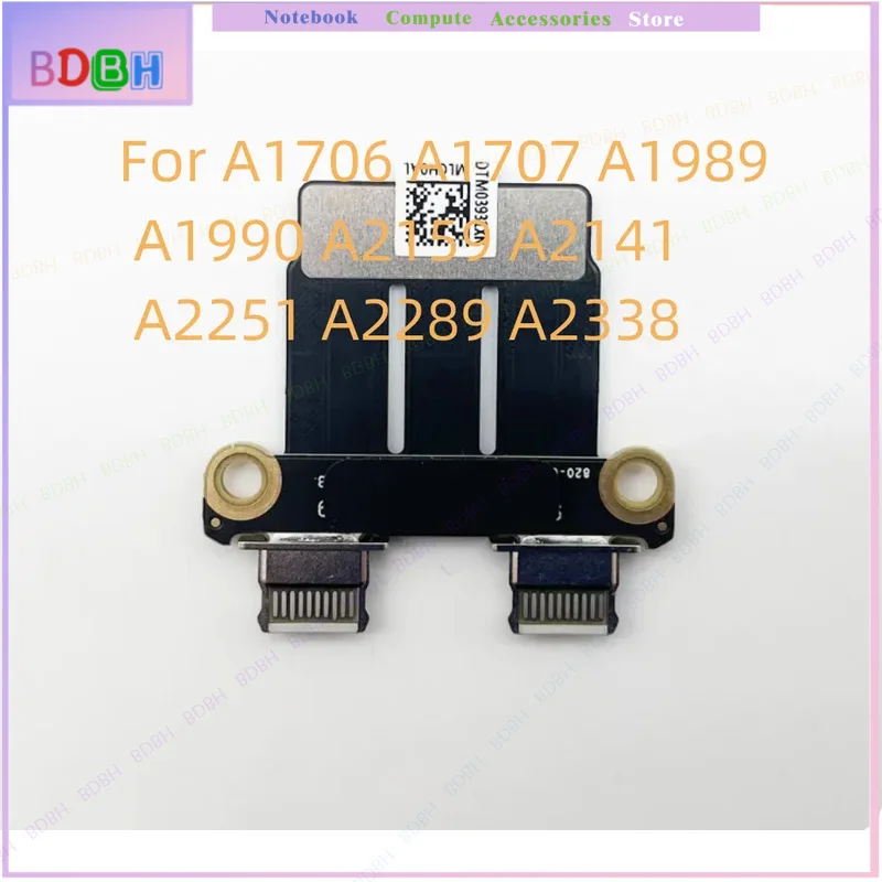 For Macbook Pro A1989 A1706 A1707 A1990 A2141 A2159 A2251 A2289 A2338 USB-C DC Power Jack Board Connector 821-01646-A