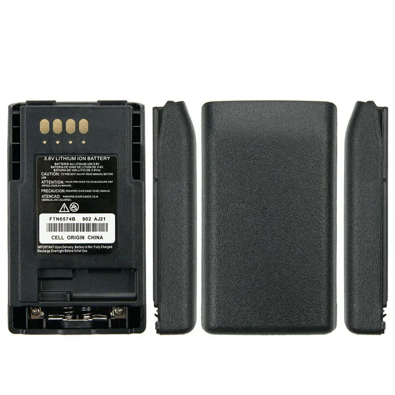 Imagem -03 - Bateria do Walkie Talkie de Motorola Novo 3.6v 2700mah Mtp850 Mtp800 Cep400 Mtp830s Ftn6574 Ftn6574a Pmn6074 Ap6574 Pmnn4351bc ra