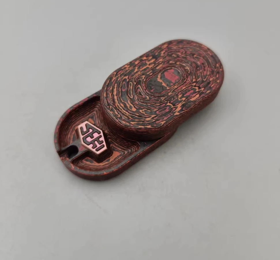 Used EDC Seki Carbon Horse Wave fidget slider Decompression toys