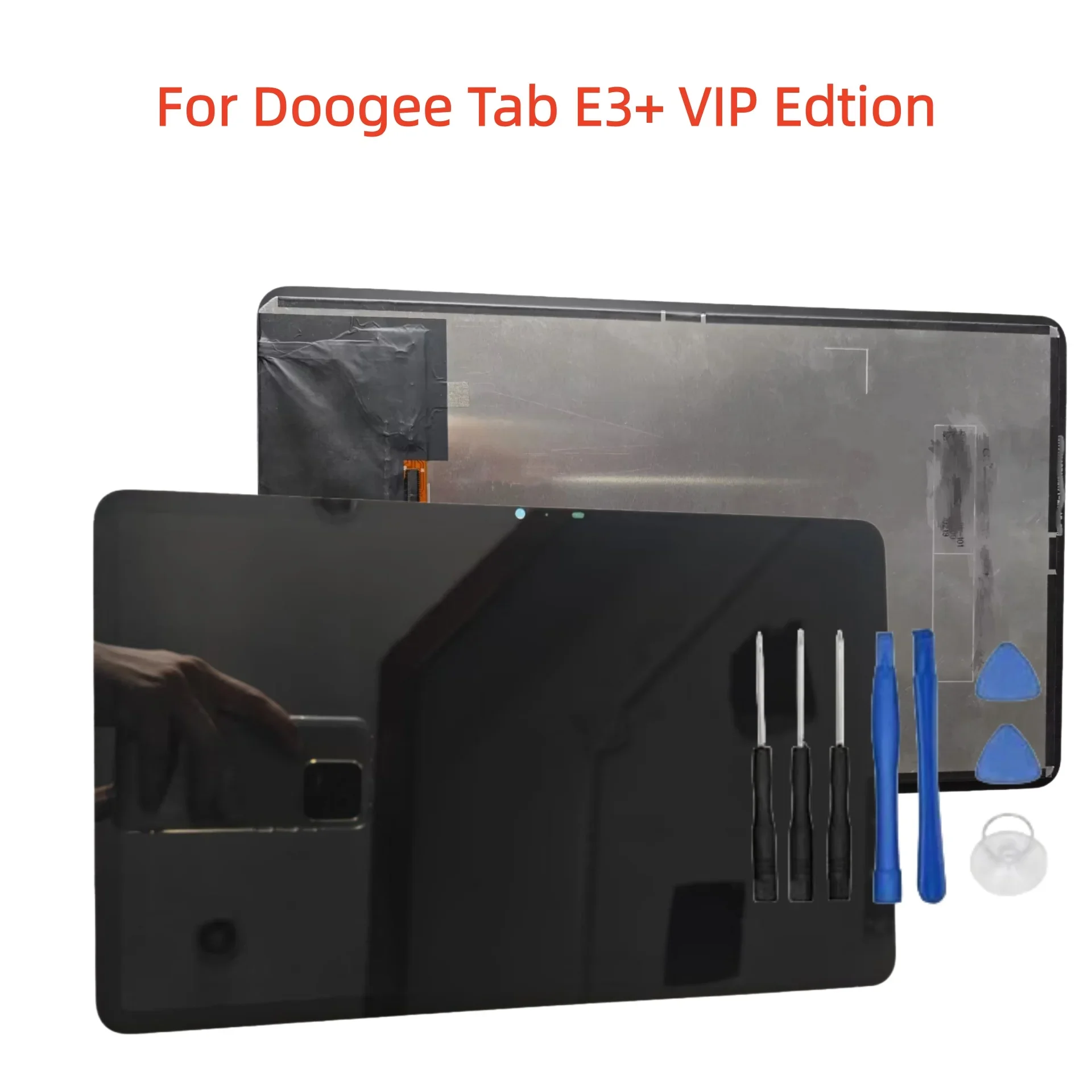 

Поп новый оригинальный для Doogee TAB E3 + VIP Edition планшетный ПК ЖК-дисплей в сборе дигитайзер сенсорный экран стеклянная панель аксессуары