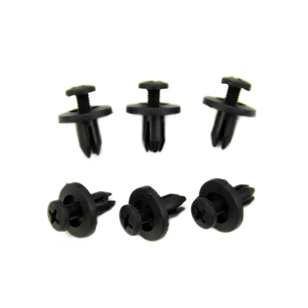 

50pcs Car Body Clips Sturdy Auto Trim Clips For Door Panel Bumper Retainer Fuel Tank Head Lamps Wheel Apron Panels