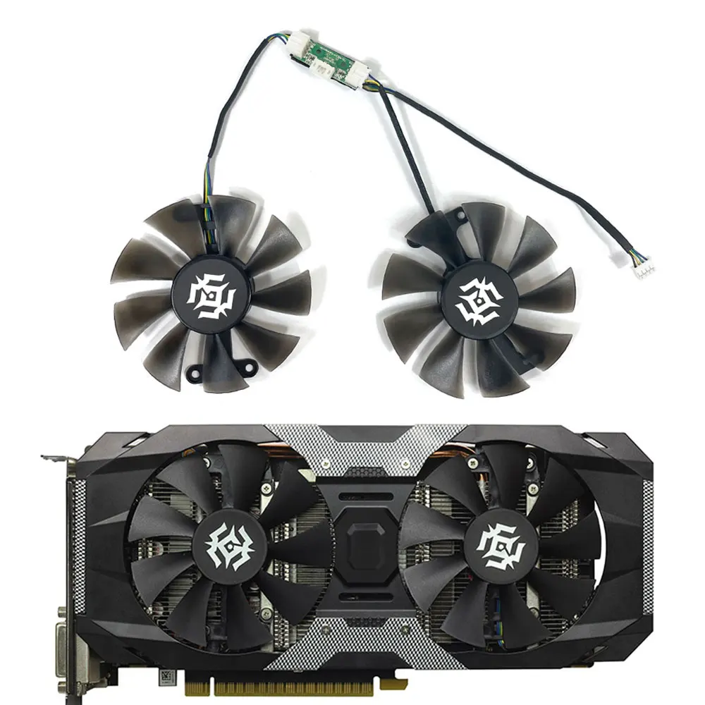 New 87MM 4PIN GA91S2H  GTX1050 1060 Cooling Fan For Zotac GTX1050 1050ti 1060 X-Gaming Graphics Card Cooler Fan