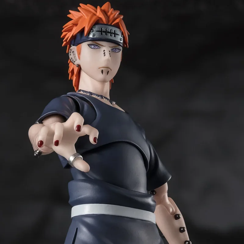 متوفر في المخزون بانداي الأصلي S.H.Figuarts SHF ناروتو PAIN TENDO The Rinnegon of the Six Patks Edition أنيمي عمل الشكل لعبة هدية #3