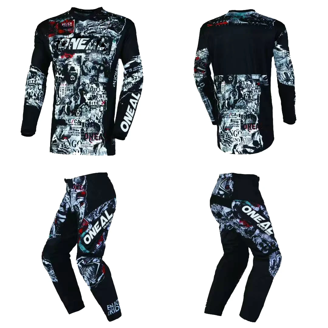 ONEAL ENJOYRIDE MX Jersey and Pants Combo Motocross Gear Set Offroad Dirt Bike MTB Cross Country Suit