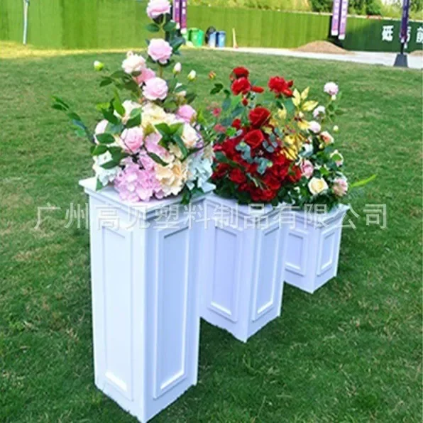 Wedding Props PVC Roman Columns Outdoor Wedding Venue Layout Road Guide Celebration Party Supplies