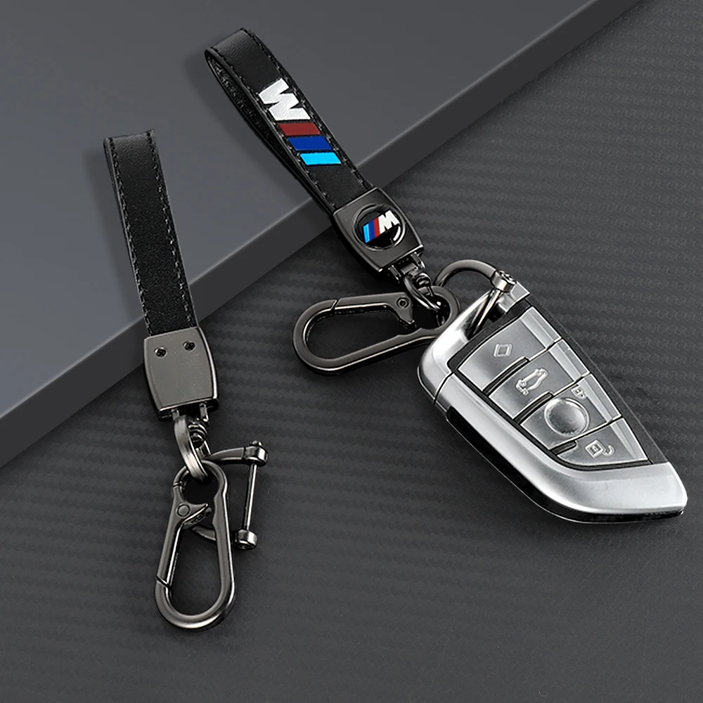 1PC Car Keyring Keychain for M Performance M1 E46 E90 E60 F30 E39 F10 E87 E36 F20 E92 Serie 1 Auto Logo Key Holder Accessories