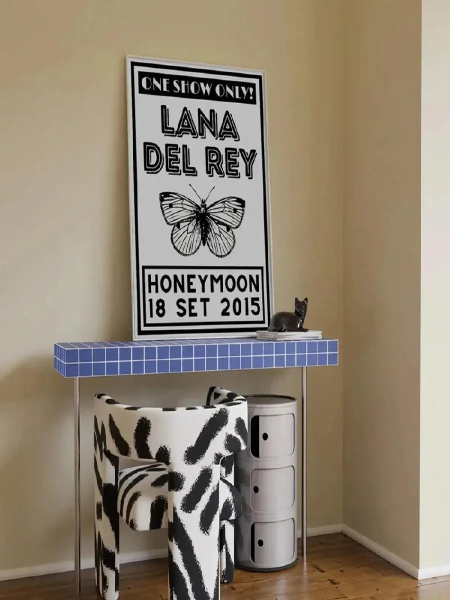 Lana Del Rey Born To Die Music Album Lyrics Canvas Poster  Trendy Wall Art for Home  Dorm Decor Perfect Gift