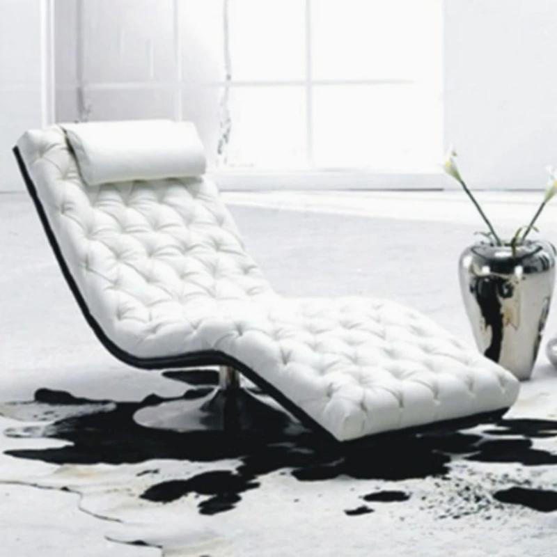 

Single leather sofa, rotating leisure chair sofa, single sofa for home use