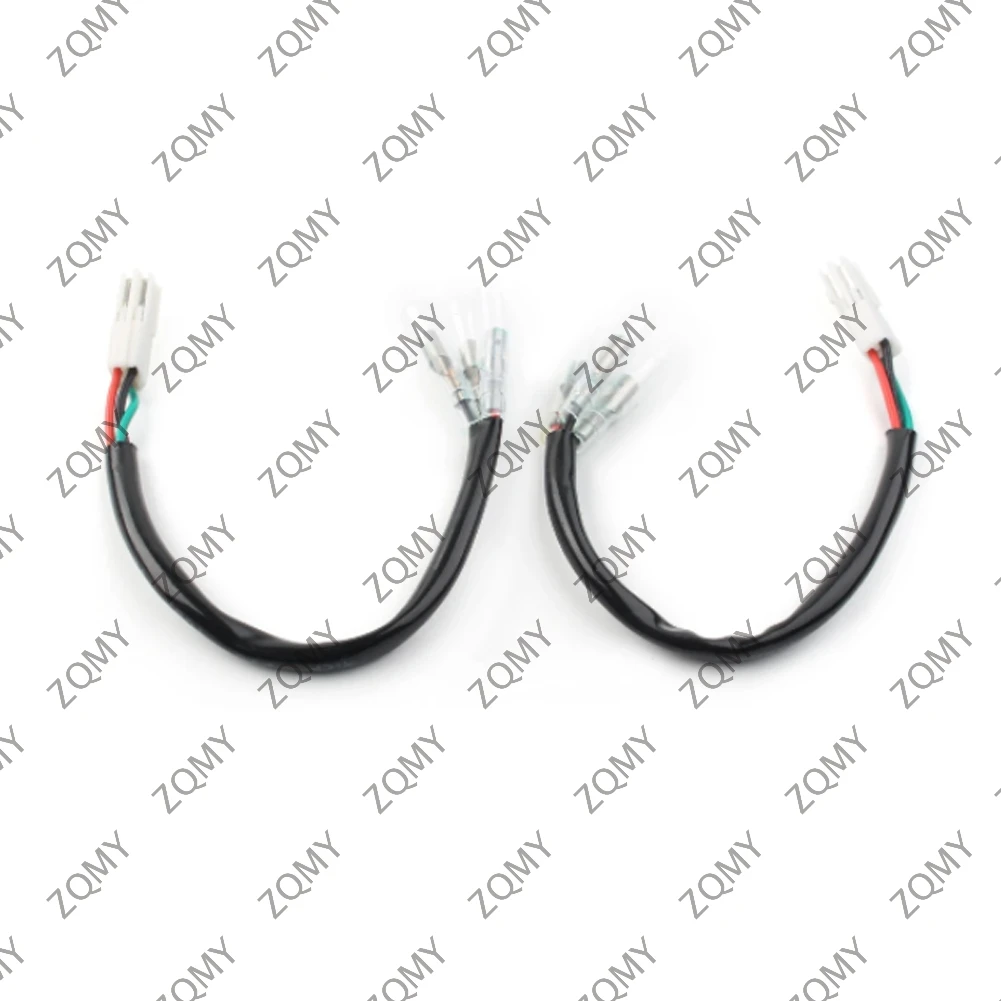 2pcs Type 3-Wire Motorcycle Turn Signal Indicator Wiring Connector Wire Harness For Honda CBR600RR CBR1000RR Motorbike Parts