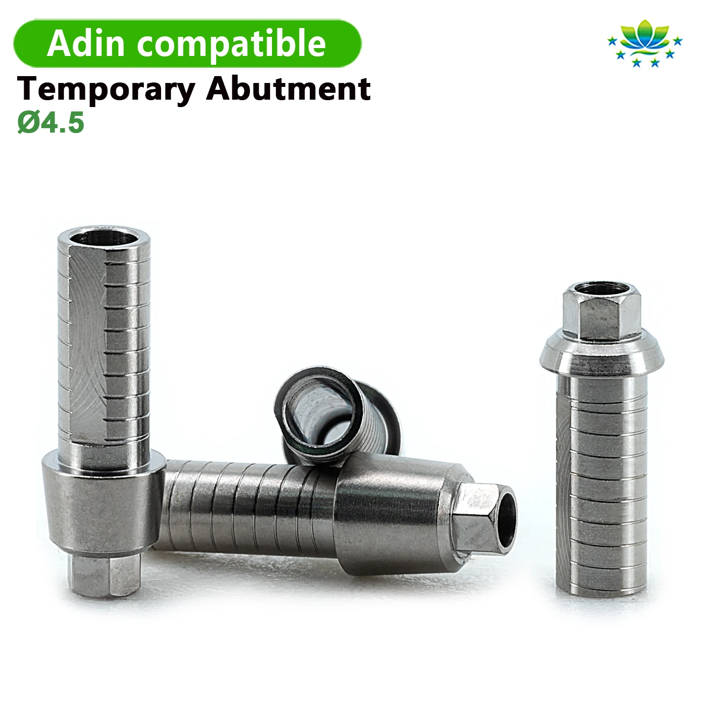 For Adin Temporary Abutment CNC OEM/ODM Customized Factory Price Fast Ship Hex Single Healing Cap Implant Surgical Prosthesis