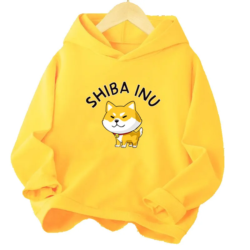 

Harajuku Shiba Inu Kawaii Hoodie Sweatshirt Girls Japanese Akita Cute Dog Printed Hoodies Tops Pullovers Clothes