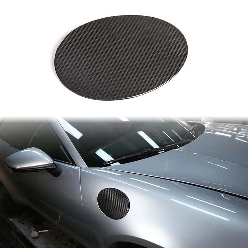 

Накладка на крышку топливного бака из настоящего углеродного волокна для Porsche 911 718 Boxster