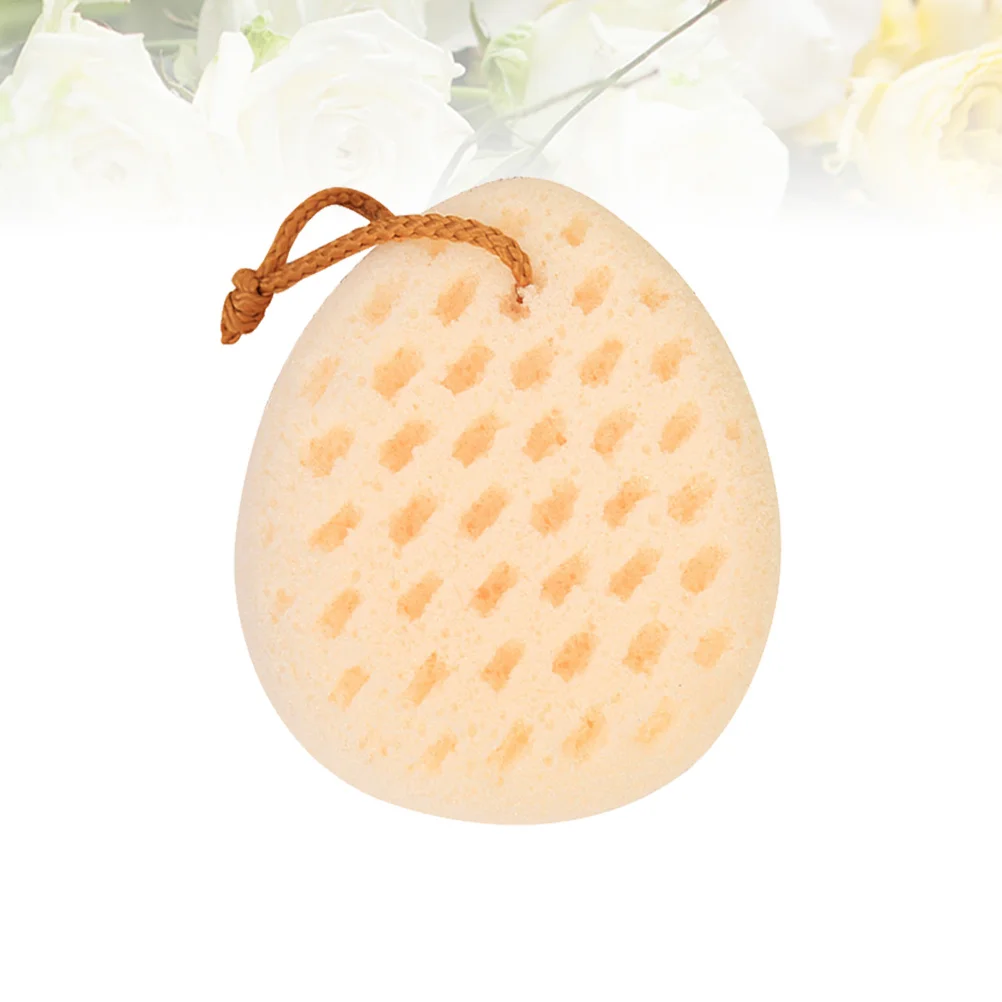 

Bath Sponge Exfoliating Shower Brush Quick Dry Lanyard For Body Gentle Care Suitable Oily Dry Skin Home Dorm Hotel Use