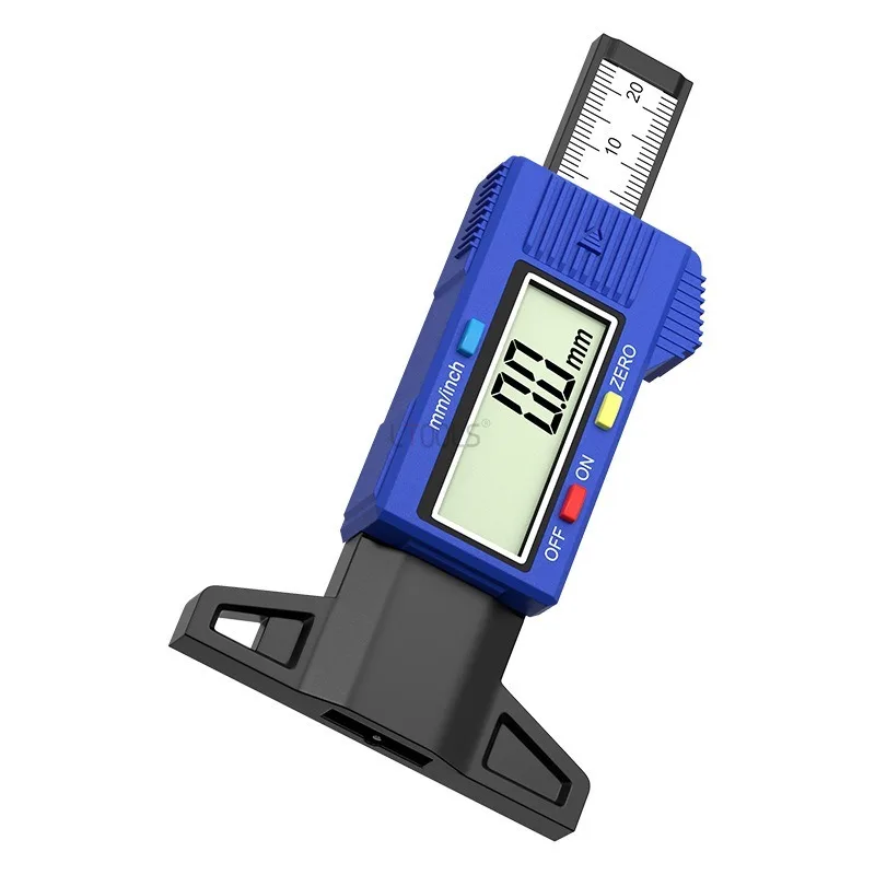 

Digital Car Tyre Tire Tread Depth Gauge Thickness Gauges Monitoring System Depth Caliper Auto Tire Wear Detection Measuring Tool