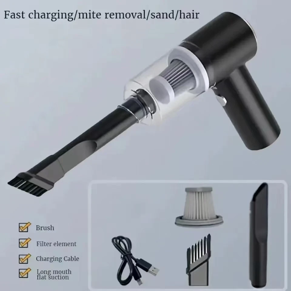 Car Vacuum Cleaner Portable Small VacuumCleaner For Multi Purpose Vehicles Small Household Pump Handheld Car Vacuum Cleaner