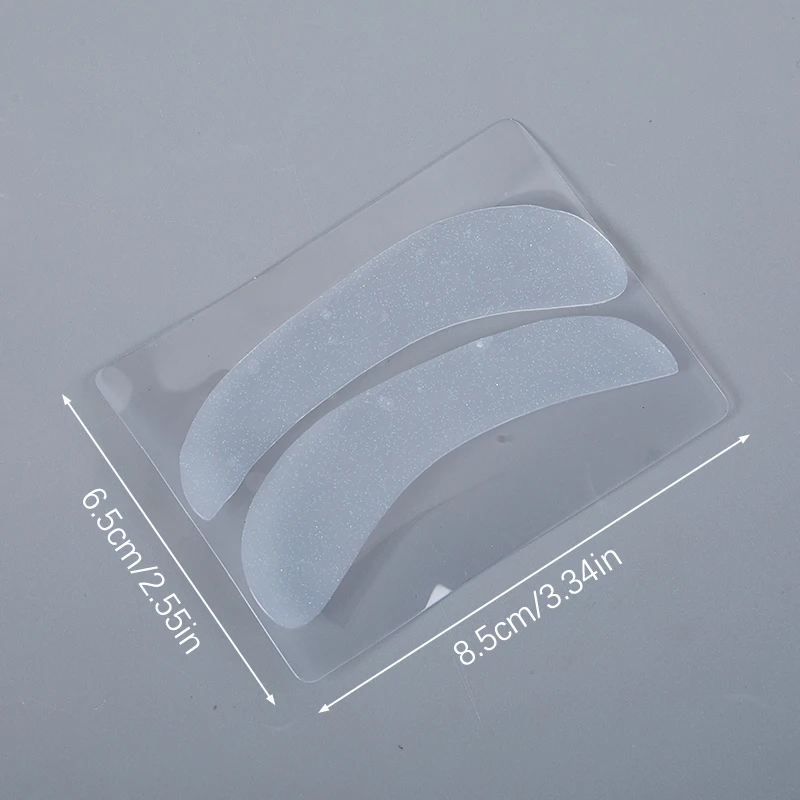 Coussinets en silicone pour extension de cils, 1 paire, outils réutilisables